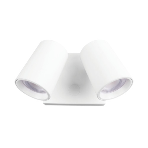 Lor Duo Light IP65 Square Plate 3CCT LED Spotlight - White
