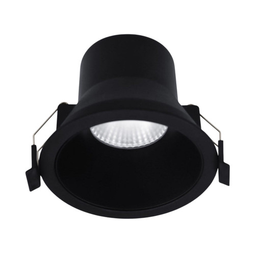 Maica IP44 Circular 3CCT LED Downlight - Black