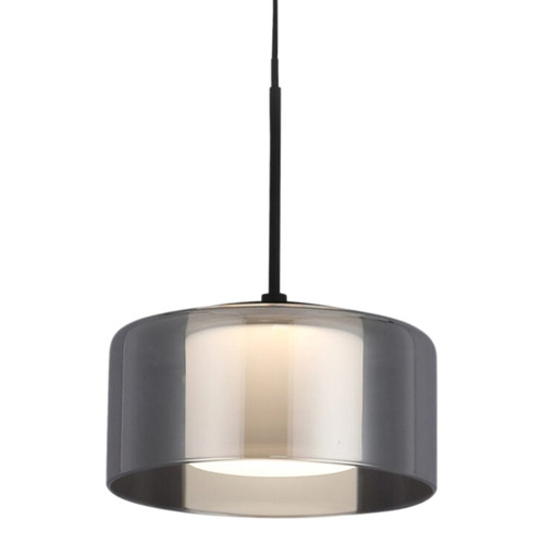 Palatine Dimmable 3CCT LED Solo Pendant - Black