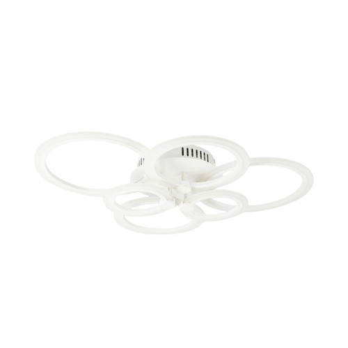Zami Multi Rings 3CCT LED Ceiling Light with Remote - White