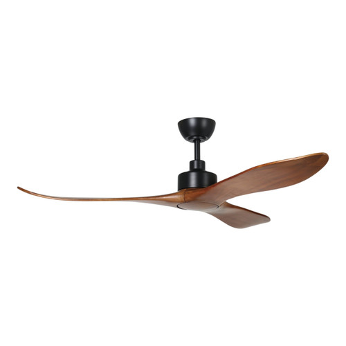 Currumbin 60-Inch Matt Black DC Ceiling Fan with Remote