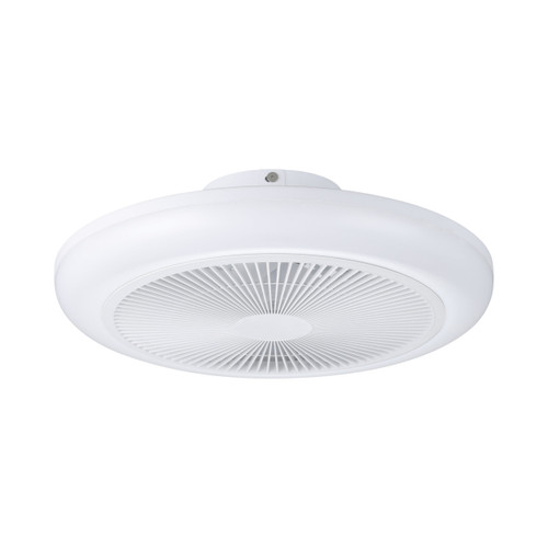 Sayulita 18-Inch White DC Ceiling Fan with RGB LED