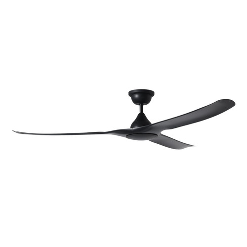 Tahiti 72-Inch IP66 Matt Black DC Ceiling Fan