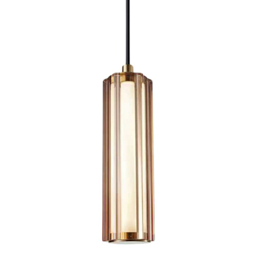 Figliaro Coffee Glass 3CCT LED Cylinder Pendant