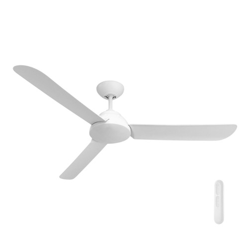 Brooke 50-Inch DC Ceiling Fan with Remote - White