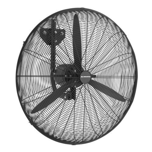 Broome 30-Inch Black Industrial Wall Fan