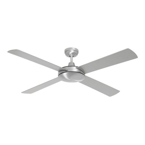 Caprice 52-Inch Plywood Blades AC Ceiling Fan - Brushed Silver