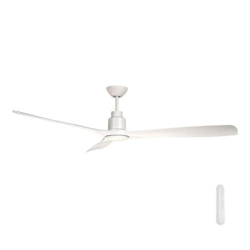 Iceman 60-Inch DC Ceiling Fan with Remote - White