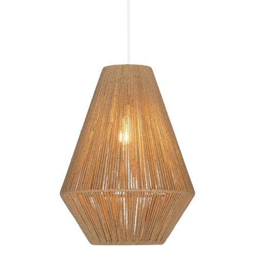 Laholm Natural Diamond Rope Pendant Light