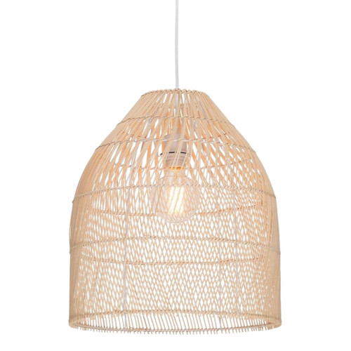 Tyreso Natural Rattan Bell Pendant Light