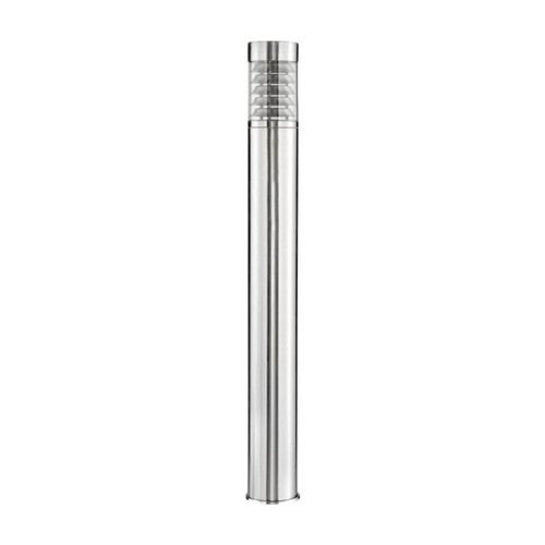 Portico IP44 Stainless Steel Louvred Bollard Light