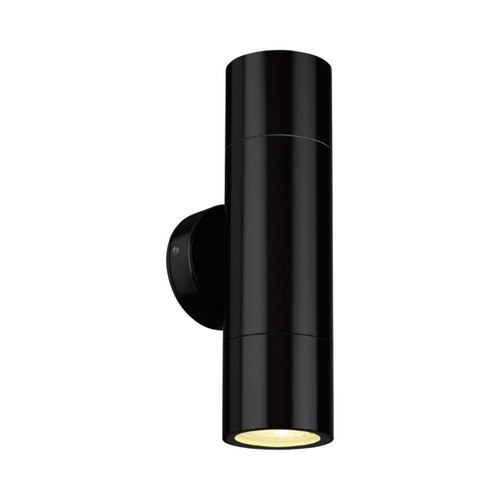 Seaford IP65 Up and Down Wall Light - Black