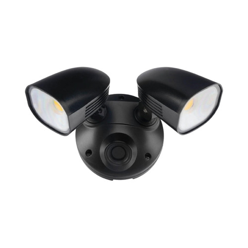 Shielder IP54 Twin LED Floodlight - Black