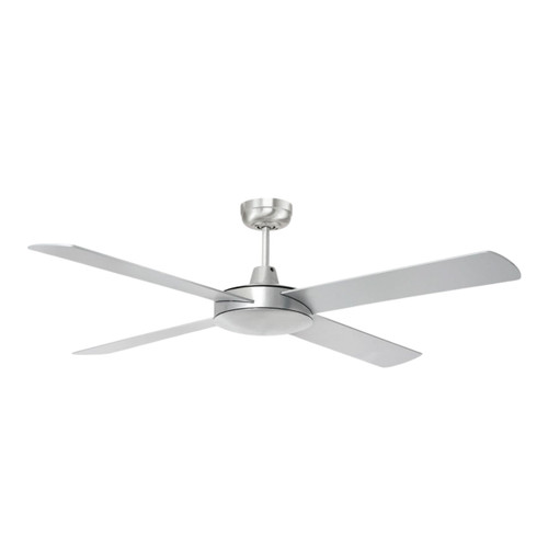 Tempest 52-Inch Plywood AC Ceiling Fan - Silver Aluminium
