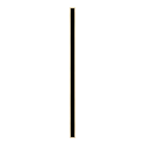 Hendrick IP65 Minimalist Black Linear LED Wall Light