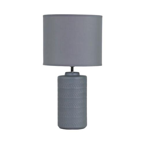 Bojano Matt Grey Ceramic Table Lamp
