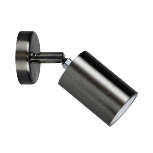 Craven IP44 Adjustable LED Wall Light - Stainless Steel