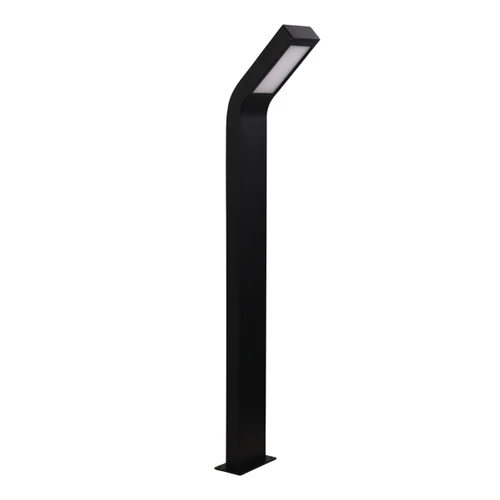 Havant IP54 Modern Black Angled LED Bollard Light