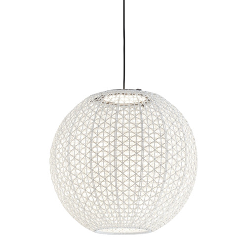 Nans S60 Graphite Beige Round LED Pendant