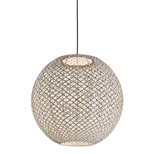 Nans S60 Graphite Brown Round LED Pendant