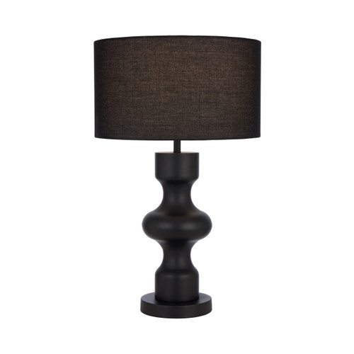 Cormano Full Black Minimalist Table Lamp