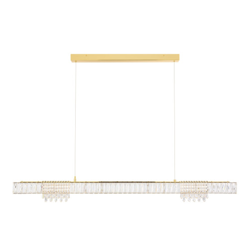 Giardinello Gold Crystal Linear Decor LED Pendant