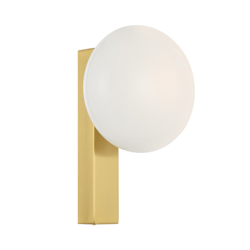 Valsesia Opal Glass Gold Touch Wall Light