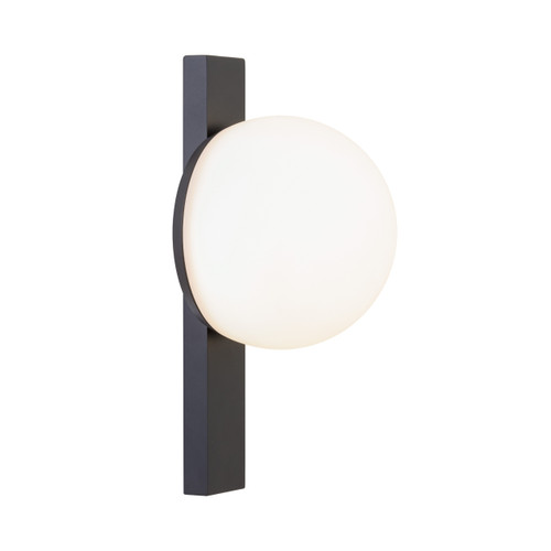 Zambrone IP65 Sand Black LED Wall Light