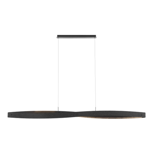 Cetara Black Modern Dimmable LED Pendant