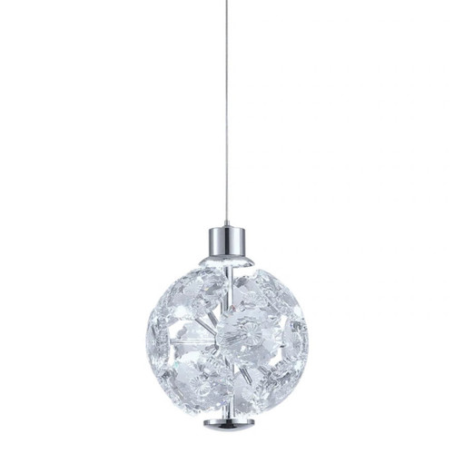 Adriana Gloss Chrome 3CCT LED Pendant Light