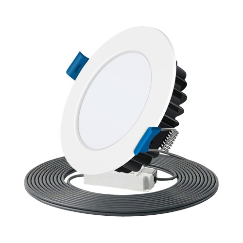 Appel IP44 Recessed 3CCT LED Downlight - White