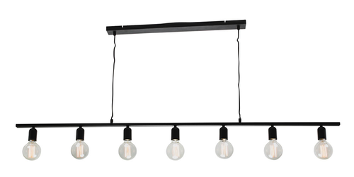 Industrial 7 Light Bar Pendant Light