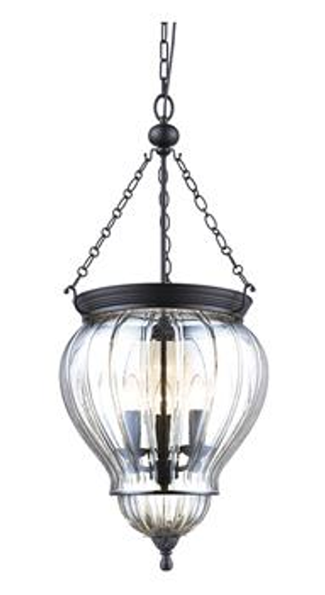 Diana Glass Jar Lantern Pendant Light