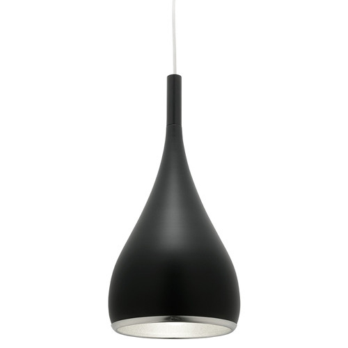  Aero Modern Drop Pendant Light - Black