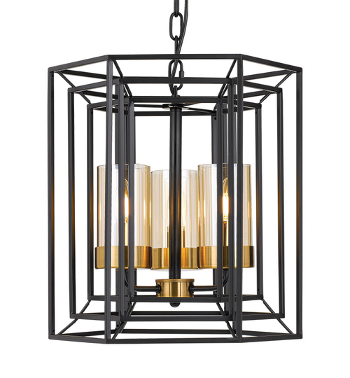 Havana 3 Glass Candle Pendant Light