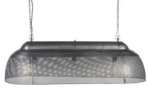 River Long Linear Zinc Pendant Light