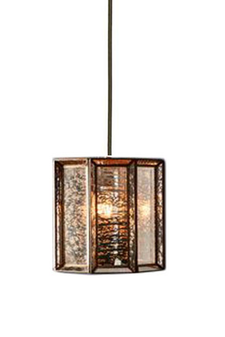 Ox Glass Iron Brass Pendant Light