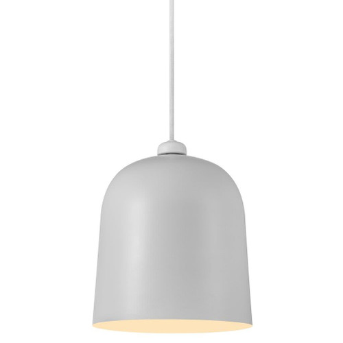 Angle Bell Pendant Light - White