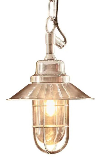 Liverpool Outdoor Silver Classic Pendant Light 