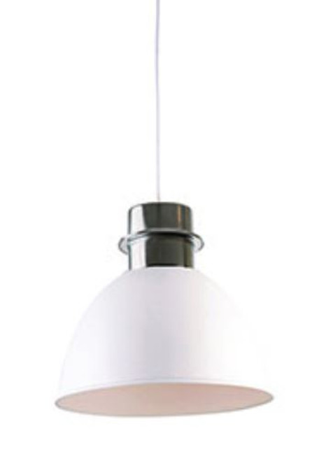Clayton White Dome Pendant Light - Large