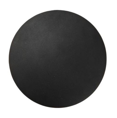 Vaughn Round Black LED Wall Lamp - Large 