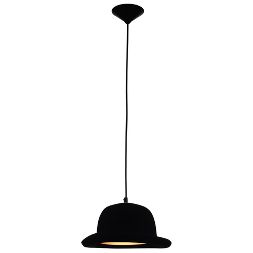 Hat Black Gold Feature Pendant Light