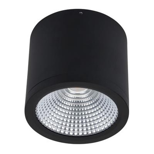 Neo 25W Surface Mounted COB LED Dimmable Downlight - Black 