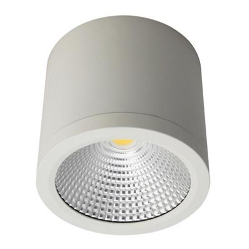 Neo 25W Surface Mounted COB LED Dimmable Downlight - White 