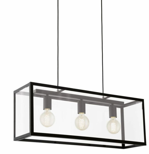 Charterhouse Retro Glass Linear Pendant Light
