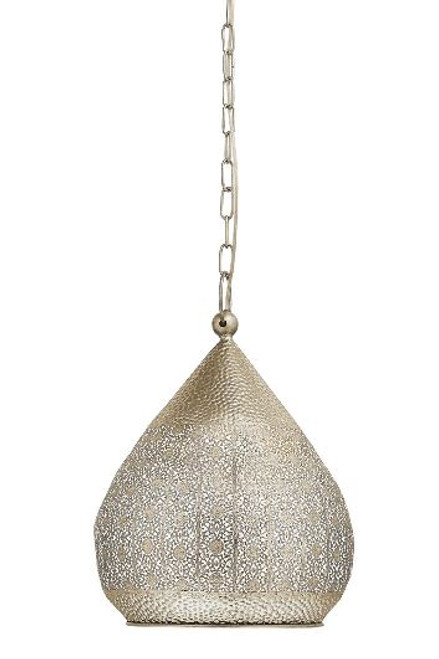 Melilla Moroccan Gold Steel Pendant Light