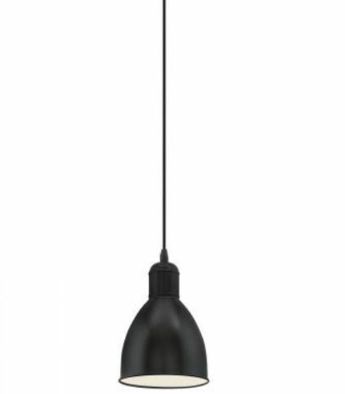 Priddy Black Bell Pendant Light