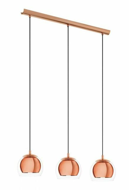 Rocamar Copper 3 Light Bar Pendant Light