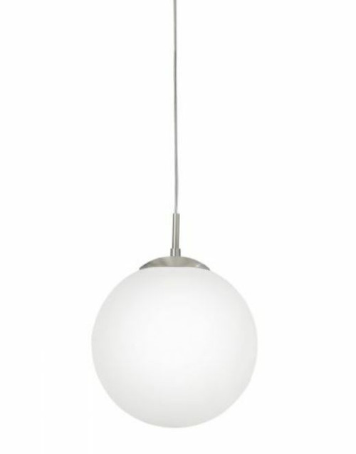 Rondo Round Opal Glass Pendant Light