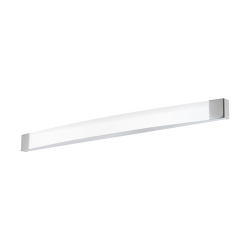  Siderno Chrome White LED Vanity Wall Light - Large 